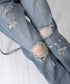 ダメージデニムパンツ ワイドレッグデニム レディース ハイウエスト ロングパンツ ウォッシュ加工 ストレートパンツ 着やせ 韓国風ジーパン ゆったり ボトムス脚長 84GZYM-006